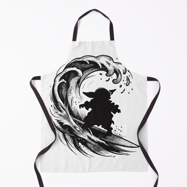 Item preview, Baby Yoda Surfing Dark Wave Power designed and sold by JaaGo PopLab.
