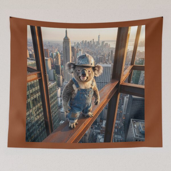 Item preview, Koala Abandons Eucalyptus Grove for New York City designed and sold by Tridentulus.