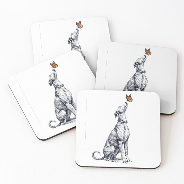 Artikelvorschau, Vintage Greyhound mit Schmetterling – Hundeliebhaber entworfen und verkauft von DoodleTortle.