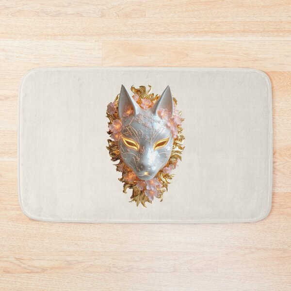 Item preview, SILK & STONE — Kitsune Blossom: Pearl Porcelain & Golden Embers I No. 01 designed and sold by Shift-Bloom.