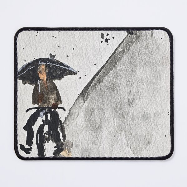 Item preview, Riding Through the Rain - Original Abstract Watercolor Art designed and sold by AliAltinelArt.
