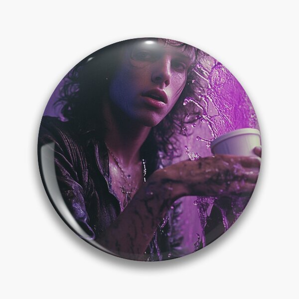 Item preview, Jim Morrison Purple Splash Pop Art designed and sold by WockWave.