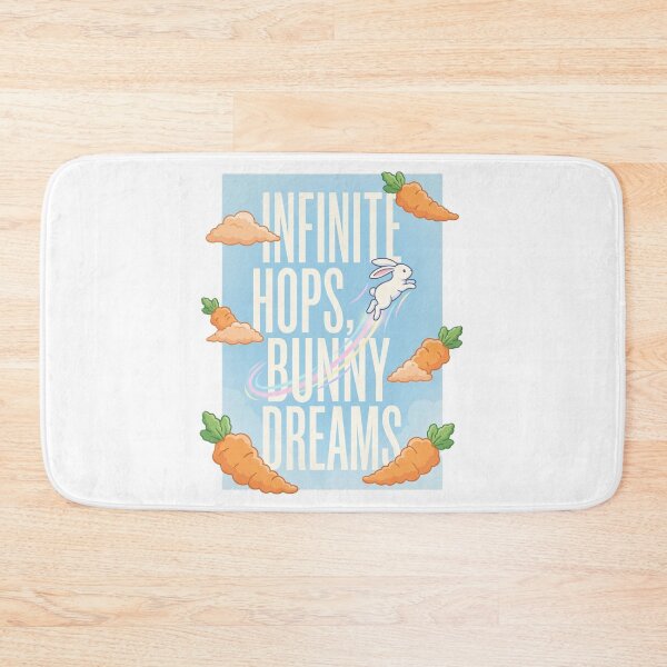 Item preview, Cute Bunny Design – “Infinite Hops & Bunny Dreams” Pastel Rabbit Aesthetic. designed and sold by UniqueArtsOnly.