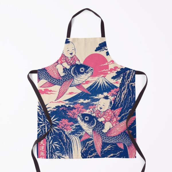 Item preview, whimsical flying fish babies designed and sold by ink about tropical.