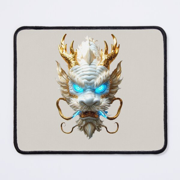 Item preview, SILK & STONE — Imperial Dragon: White Jade & Electric Neon I No. 01 designed and sold by Shift-Bloom.