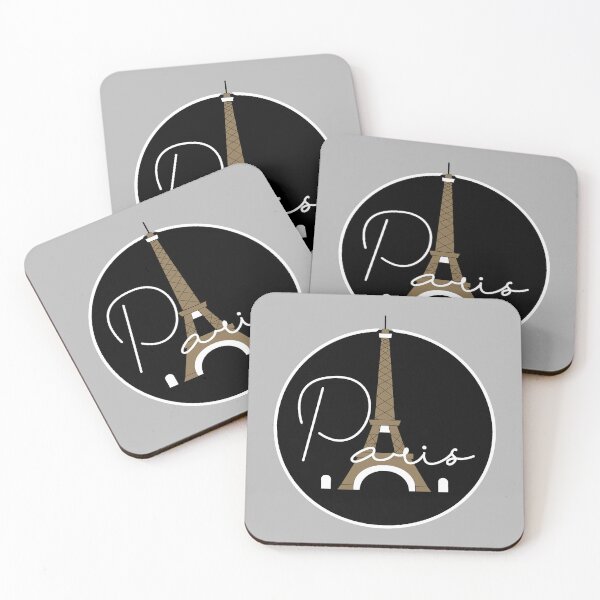 Item preview, Paris Eiffel Logo Gold designed and sold by Indepp.