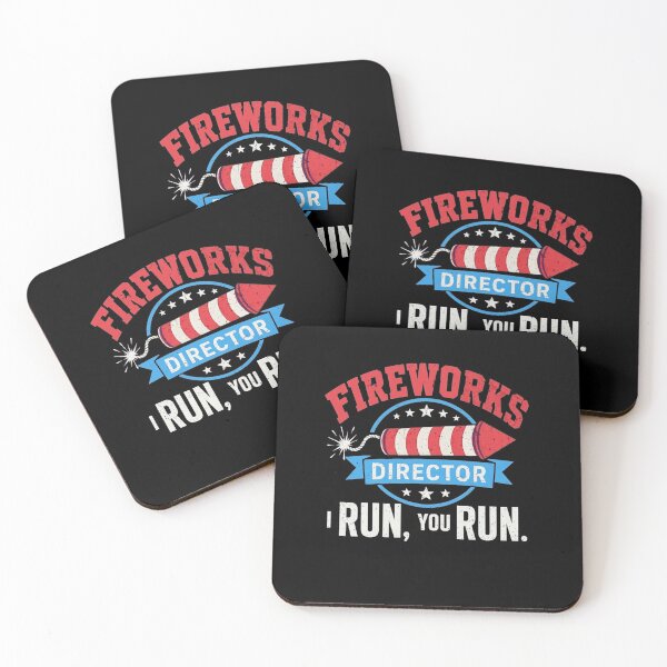 Item preview, Fireworks Director I Run You Run Funny July 4th designed and sold by clothesy7.