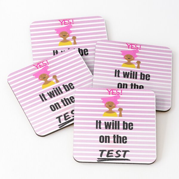 Item preview, Yes, it will be on the TEST! designed and sold by sincerelyasude.