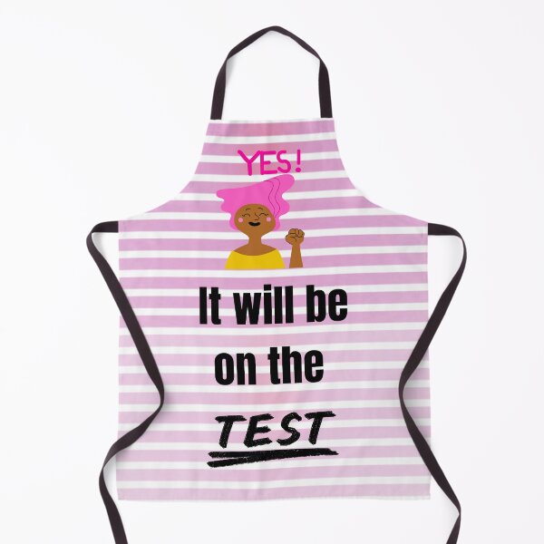 Item preview, Yes, it will be on the TEST! designed and sold by sincerelyasude.