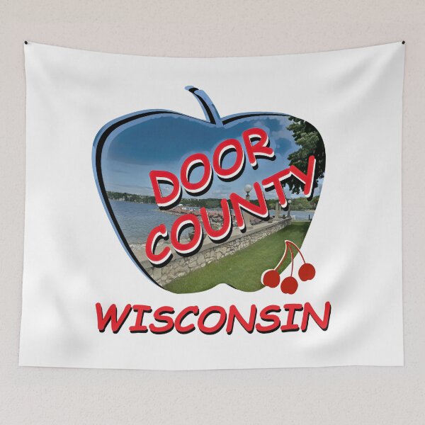 Item preview, Door County Apple - Wisconsin - Alpine Resort designed and sold by BGGretchen.