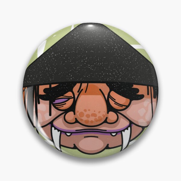 Item preview, Surprised Violet Cyclops - One-Eyed Spirit with Pop-Art Blush designed and sold by ropexxx.