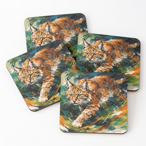 Item preview, Dynamic Lynx in Motion designed and sold by cuprum.