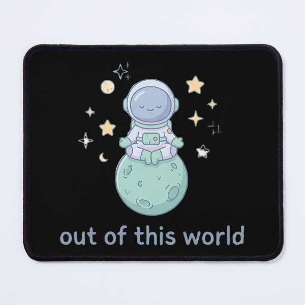 Item preview, Cute Meditating Astronaut - Out Of This World designed and sold by LYZ7VANI.