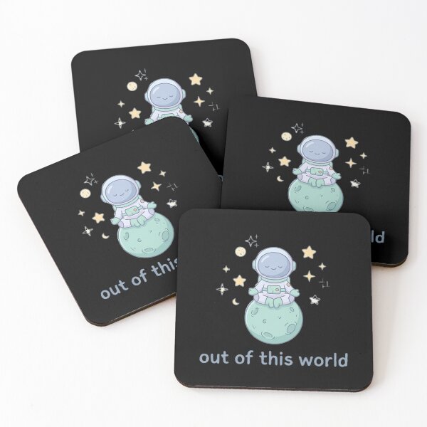 Item preview, Cute Meditating Astronaut - Out Of This World designed and sold by LYZ7VANI.