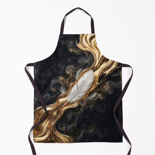 Item preview, Nafas Wing: Molten Liquid Gold & Ethereal Smoke Signature Feather designed and sold by Nafas Wing.