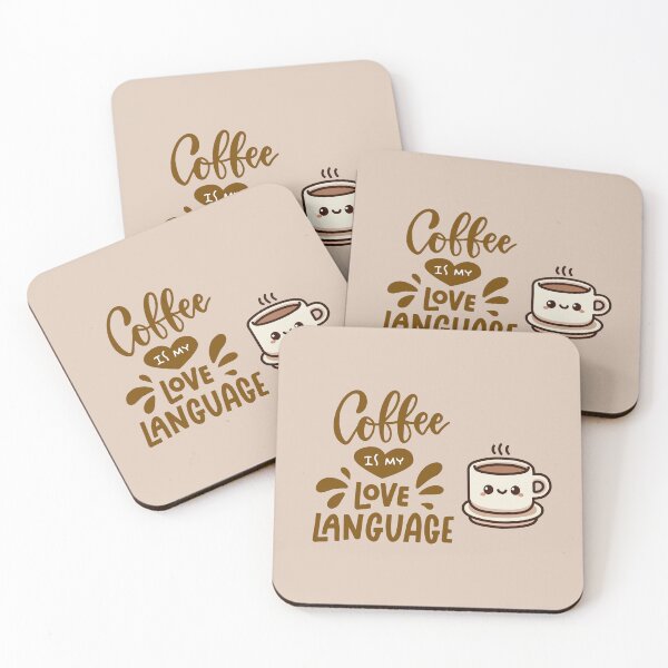 Item preview, Coffee Is My Love Language Cute Design designed and sold by jyotsanafinds.