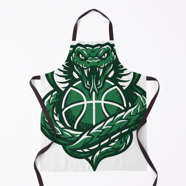 Item preview, Aggressive Green Mamba Basketball Snake Mascot designed and sold by Pandora´s Box.