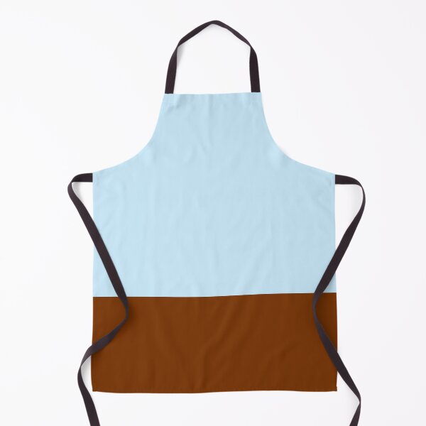 Item preview, Minimalist Cool Blue and Brown Color Block Solid designed and sold by kierkegaard.