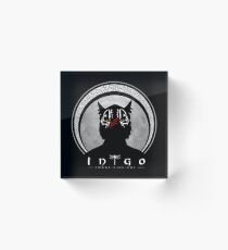 Inigo emblem (dark) Acrylic Block