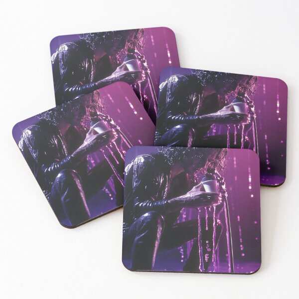 Item preview, Jim Morrison Cinematic Purple Splash designed and sold by WockWave.