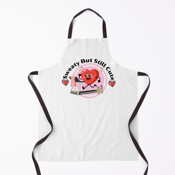 Item preview, Sweaty But Still Cute Gym Shirt , Funny Workout Motivation Cute Heart Design designed and sold by Palette-Vibes.