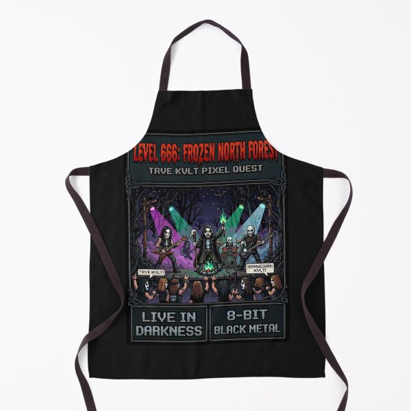 Item preview, Black metal band music pixel art designed and sold by MetalSatyrShop.