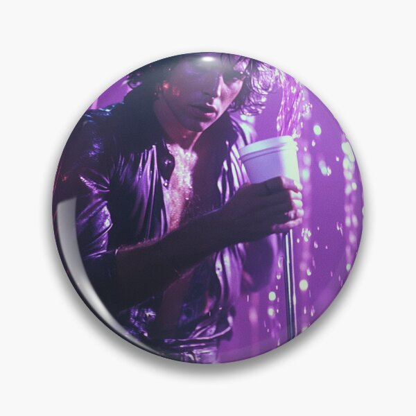 Item preview, Jim Morrison Cinematic Purple Splash designed and sold by WockWave.
