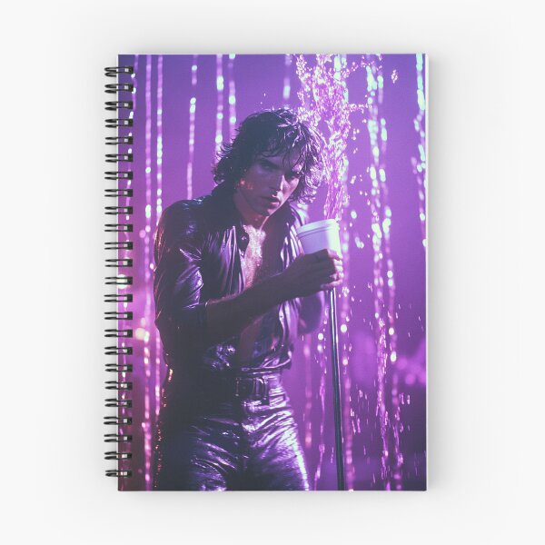 Item preview, Jim Morrison Cinematic Purple Splash designed and sold by WockWave.
