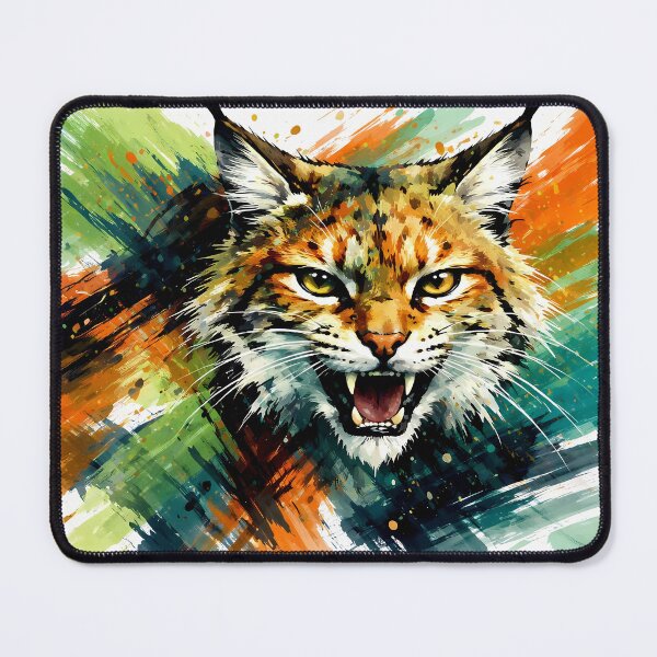 Item preview, Dynamic Wildcat Portrait designed and sold by cuprum.