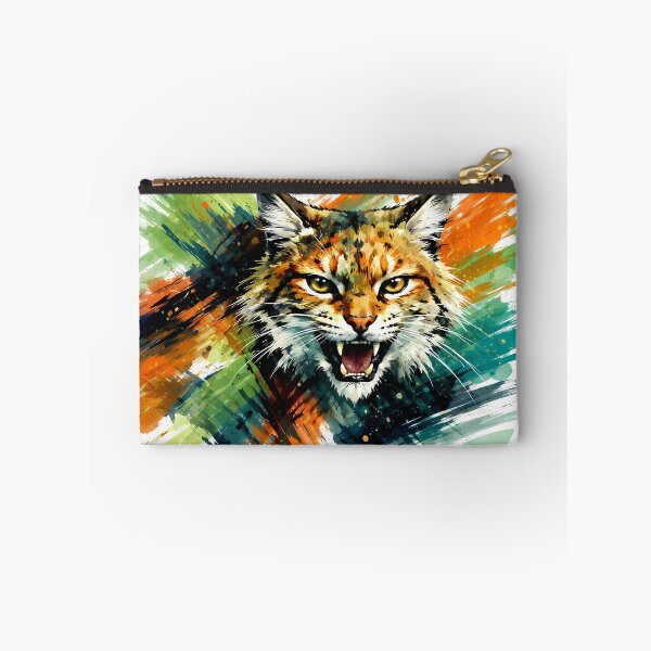 Item preview, Dynamic Wildcat Portrait designed and sold by cuprum.