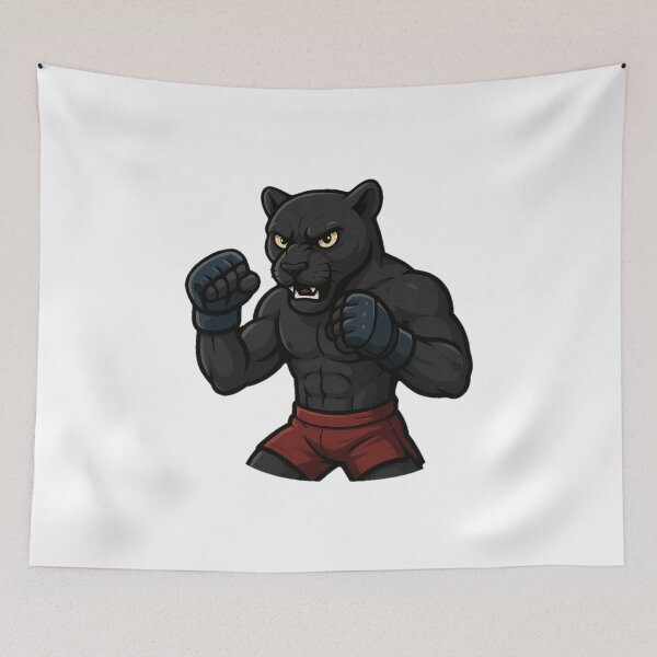 Item preview, Panther MMA, Boxing, Kickboxing, Muay Thai, Jujitsu, Martial Arts, Tiger designed and sold by strongSpiritEd.