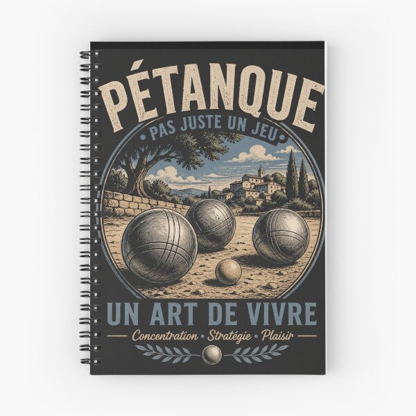 Item preview, Un Art De Vivre - petanque t-shirt design designed and sold by BouleDogs.