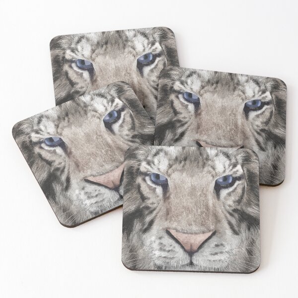 Item preview, White Tiger Head Wildlife Aesthetic designed and sold by Vac1.