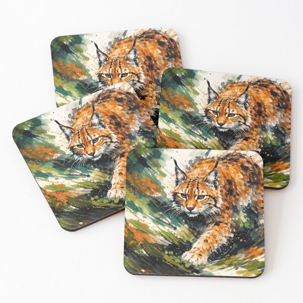 Item preview, Dynamic Wildcat in Motion designed and sold by cuprum.