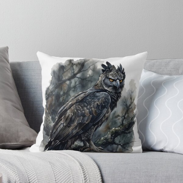 Item preview, Harpy Eagle Harpia Harpyja Dark Forest designed and sold by RubisLeaf.