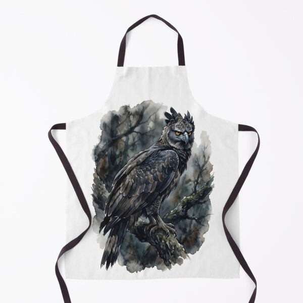 Item preview, Harpy Eagle Harpia Harpyja Dark Forest designed and sold by RubisLeaf.