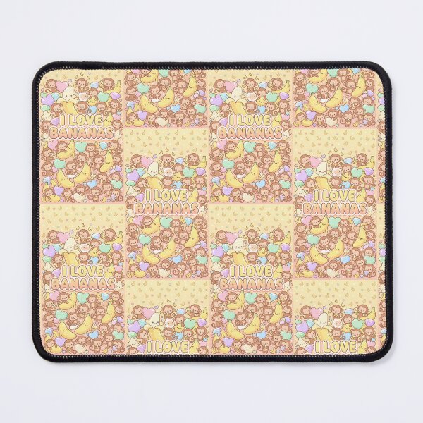 Item preview, I Love Bananas Kawaii Pattern designed and sold by Itsheartshop.
