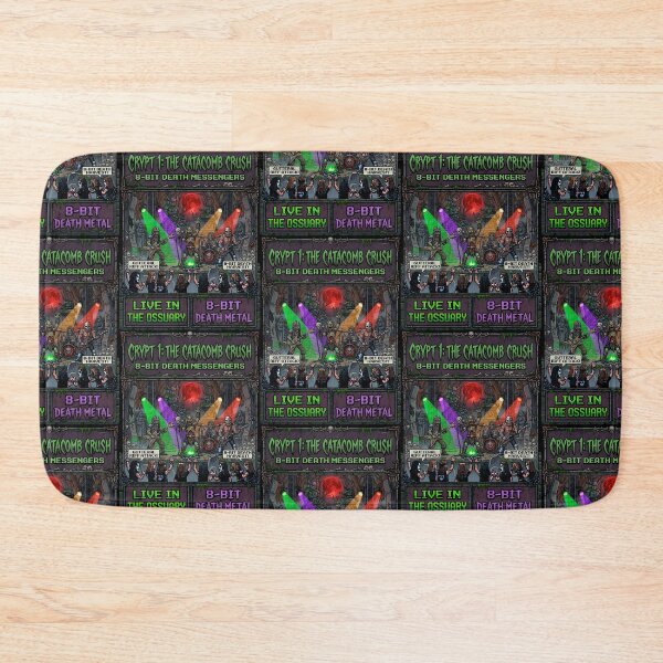 Item preview, Death metal band music pixel art designed and sold by MetalSatyrShop.