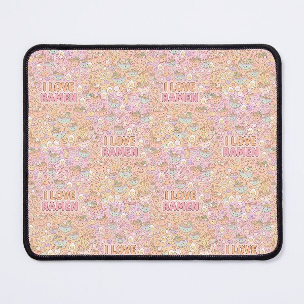 Item preview, I Love Ramen Kawaii Pattern designed and sold by Itsheartshop.