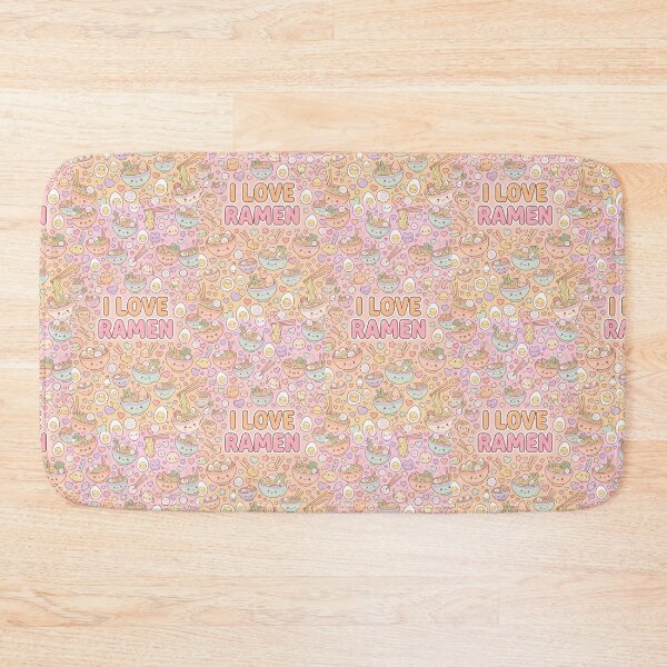 Item preview, I Love Ramen Kawaii Pattern designed and sold by Itsheartshop.