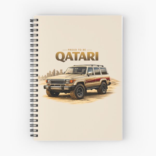 Item preview, Proud to Be Qatari Desert SUV Design designed and sold by Retro Arabica.