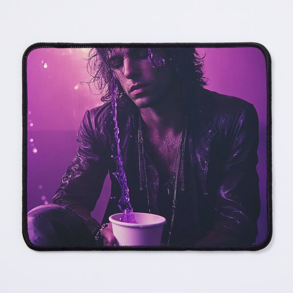 Item preview, Jim Morrison Purple Drink Pop Culture Art designed and sold by WockWave.