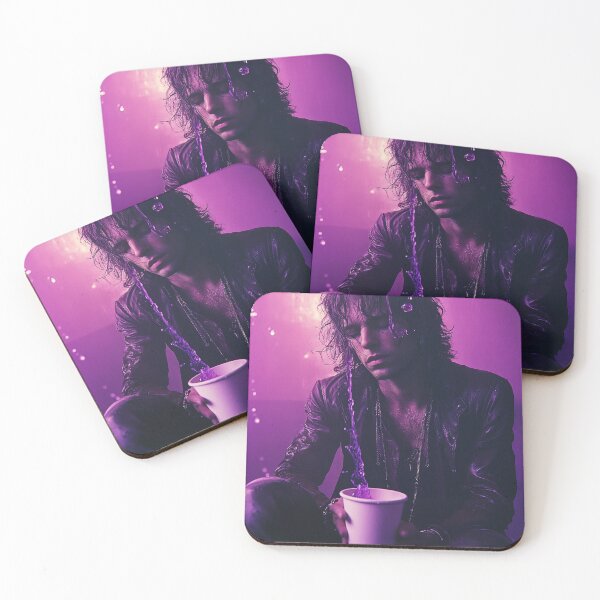 Item preview, Jim Morrison Purple Drink Pop Culture Art designed and sold by WockWave.