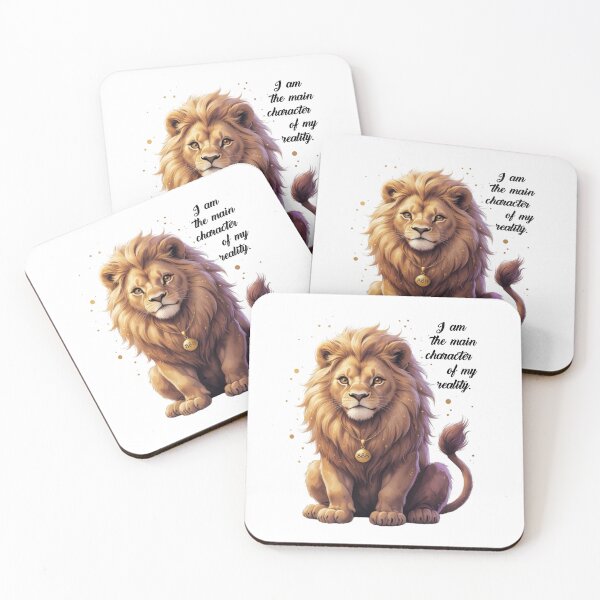 Item preview, Main Character Energy 888 Cute Lion Woodland Animal Nursery designed and sold by AQUILAKREO.