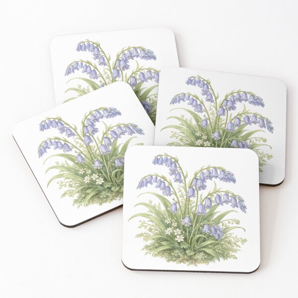Item preview, Whimsical Bluebell & Wildflower Botanical designed and sold by Nyx Creates.