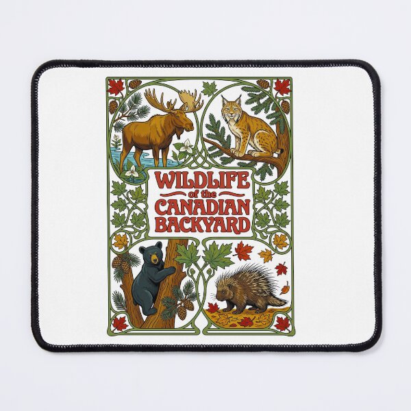 Item preview, Wildlife of the Canadian Backyard Animals designed and sold by TeeARTHY.