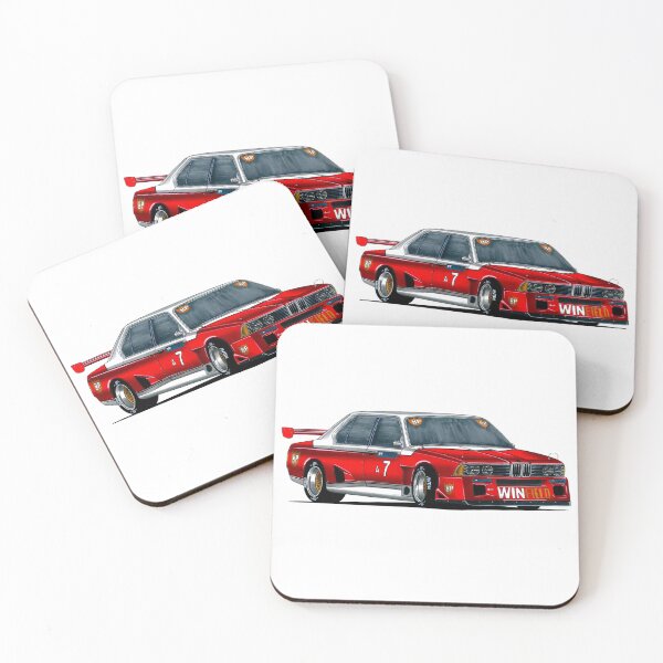 Item preview, Exclusive drawing legendary racing car red E23 Sedan designed and sold by Cars23.