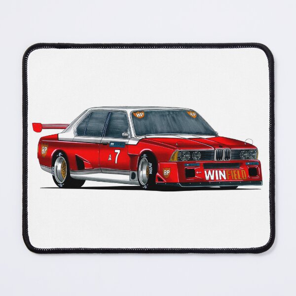 Item preview, Exclusive drawing legendary racing car red E23 Sedan designed and sold by Cars23.