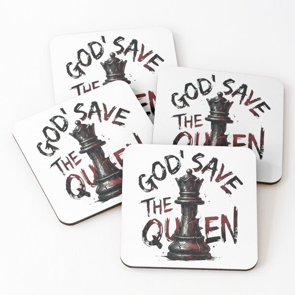 Item preview, God Save The Queen – Urban Grunge Chess designed and sold by DandoLaTalla.