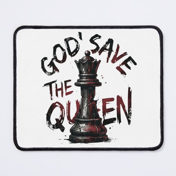 Item preview, God Save The Queen – Urban Grunge Chess designed and sold by DandoLaTalla.